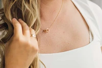 16″-18″ Duo Necklace in 10kt Yellow Gold with Chain
