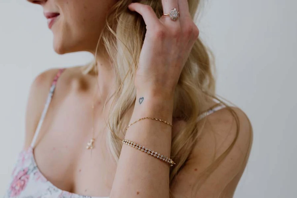 Bangle with 1.00 Carat TW of Diamonds in 10kt Yellow Gold