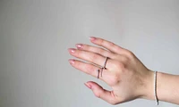Esme Snake Ring with Emerald and .25 Carat TW of Diamonds in 10kt Yellow Gold
