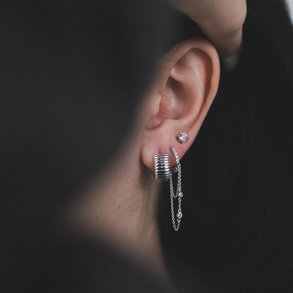 Start Your Stack Earring Edition in Sterling Silver