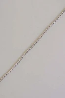 Emerald Cut Tennis Bracelet with 5.00 Carat TW of Lab Created Diamonds in 14kt White Gold