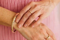 1970s Barbie Starlight Stacking Ring with .07 Carat TW of Diamonds in 10kt Yellow Gold
