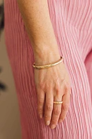 7″ 1970s Barbie Starlight Bangle with .15 Carat TW of Diamonds in 10kt Yellow Gold