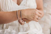 Adjustable Bracelet with Carat TW of Diamonds in Sterling Silver