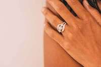 Ring with 1.00 Carat TW of Diamonds in 10kt Yellow Gold