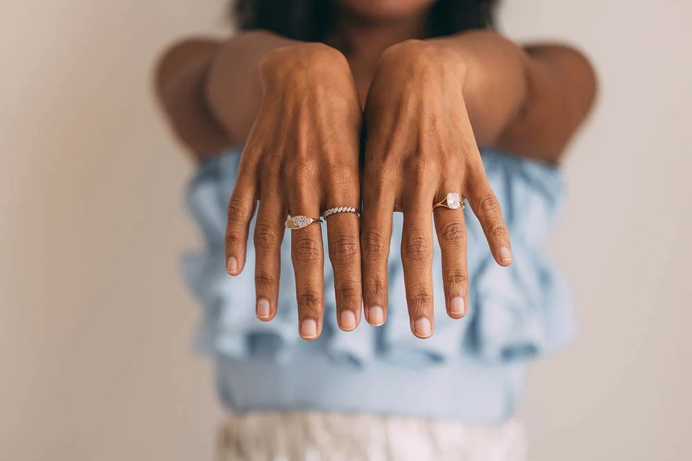 Diamond Ring with .25 Carat TW in 10kt White Gold