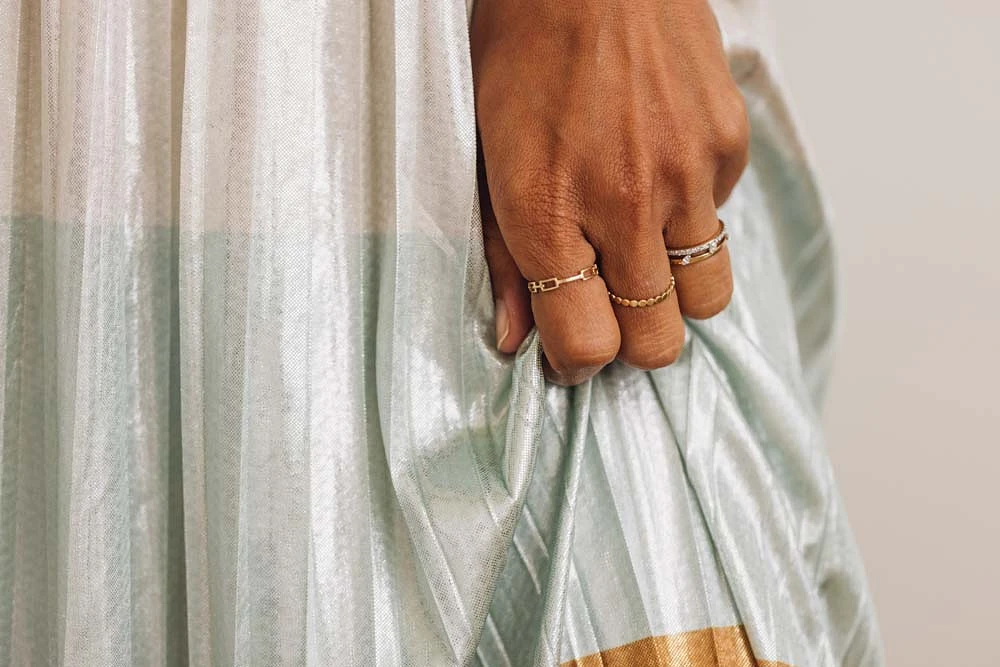 Diamond Ring with .33 Carat TW in 10kt Yellow Gold