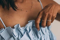 Chain Link Ring in 10kt Yellow Gold