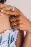 Chain Link Ring in 10kt Yellow Gold