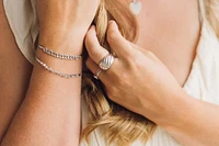 Adjustable Bracelet with Carat TW of Diamonds in Sterling Silver