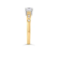 Colourless Collection Engagement Ring with .61 Carat TW of Canadian Diamonds in 18kt Yellow Gold