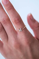 Butterfly Ring with .05 Carat TW of Diamonds in 10kt Yellow Gold