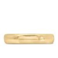 4.5MM Dome Comfort Fit Wedding Band Yellow Gold