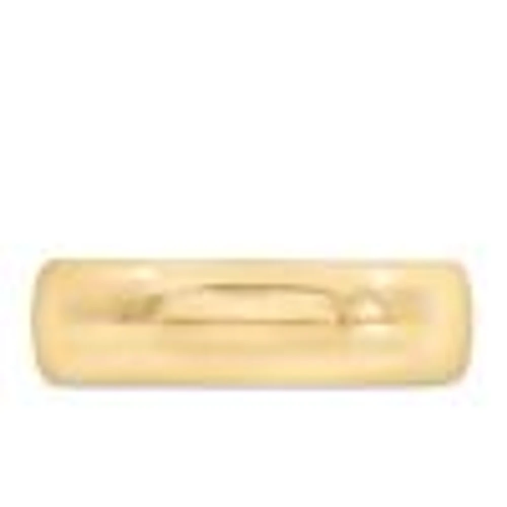 6.5MM Dome Comfort Fit Wedding Band Yellow Gold