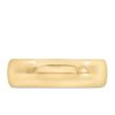 6.5MM Dome Comfort Fit Wedding Band Yellow Gold