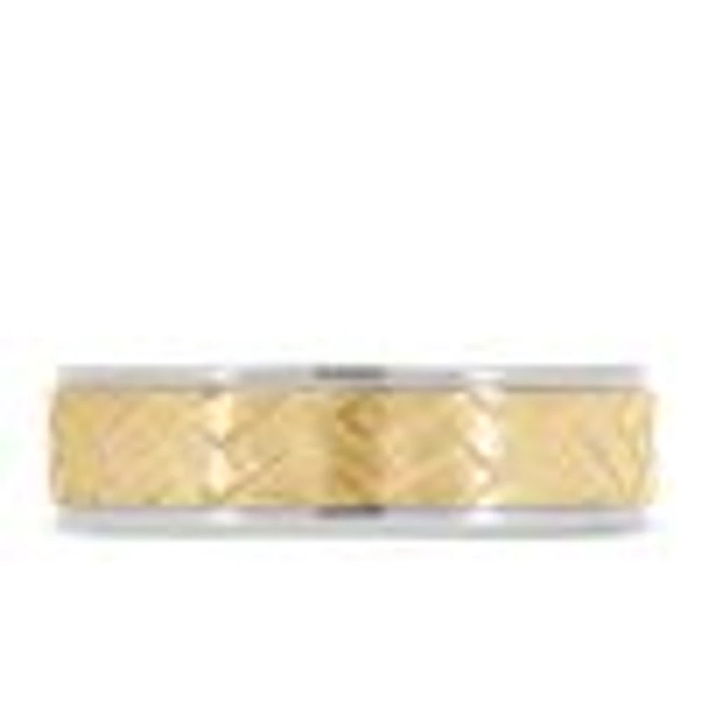6MM Comfort Fit Wedding Band Yellow Gold