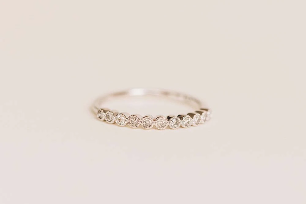 Ring with .16 Carat TW of Diamonds in 10kt White Gold