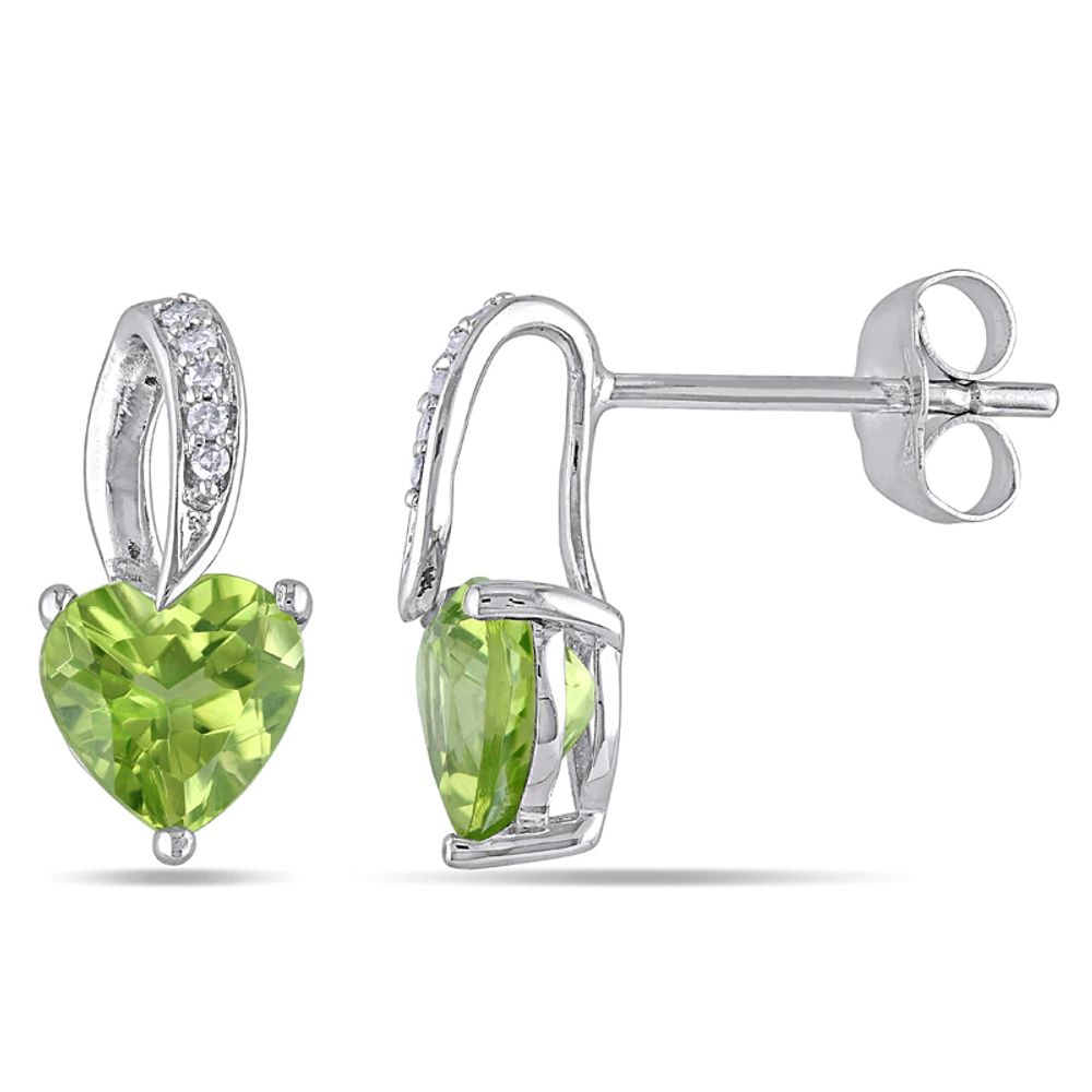 diamond earrings at peoples jewellers