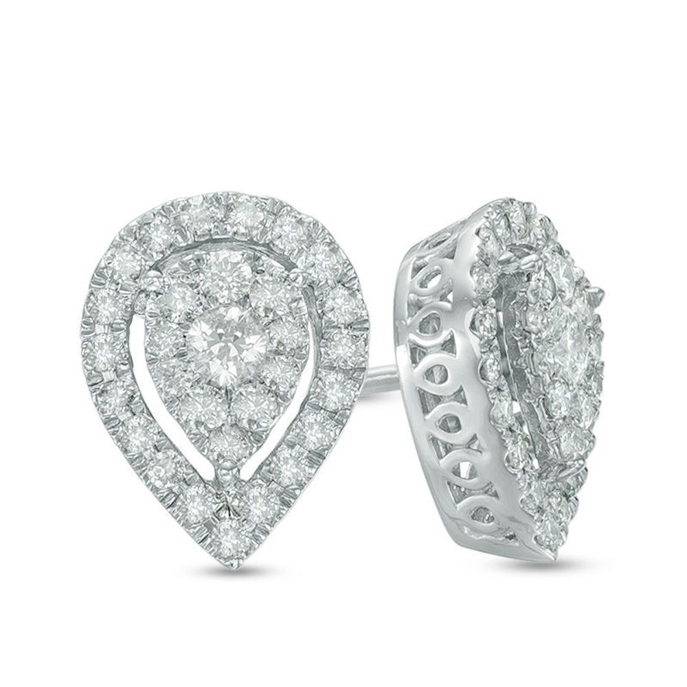 diamond earrings at peoples jewellers