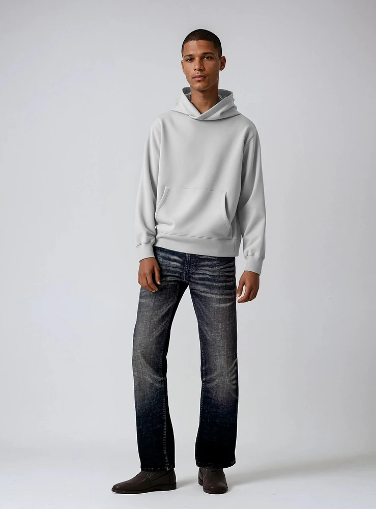 MALCOM | Classic Fit 5 Pocket Denim Jeans