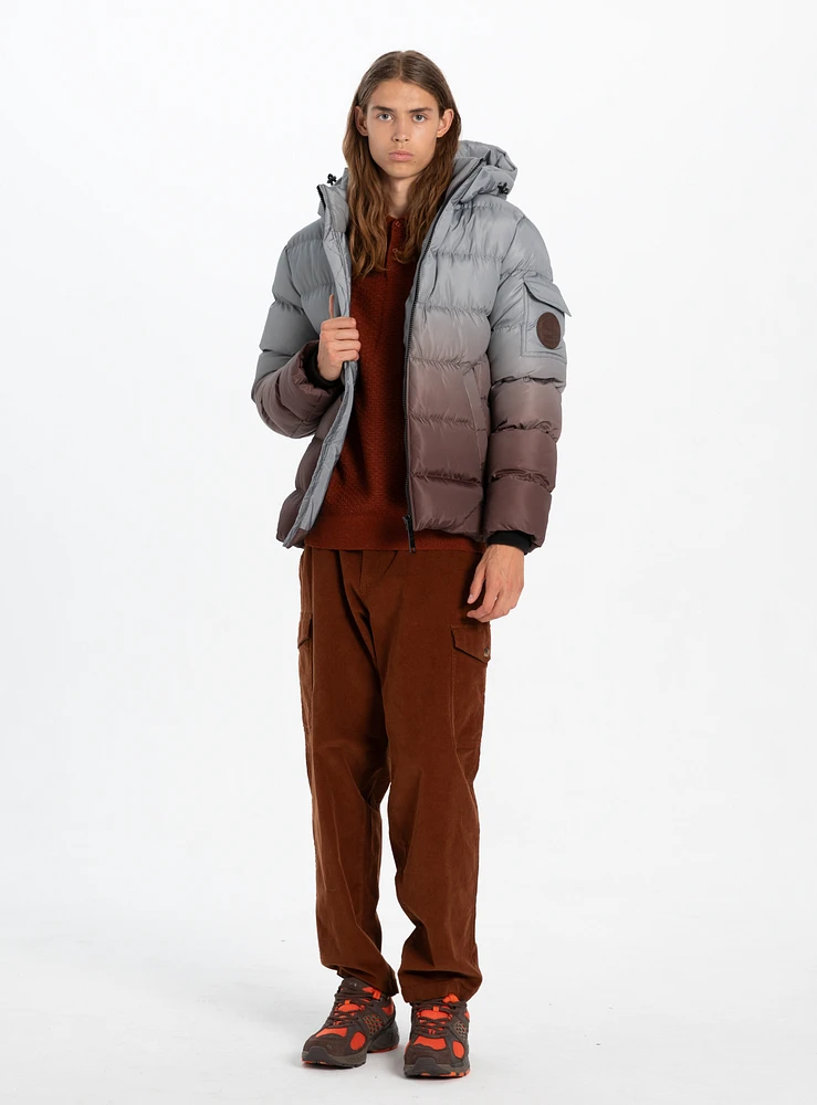 AKSEL | Dip Dye Puffer Jacket