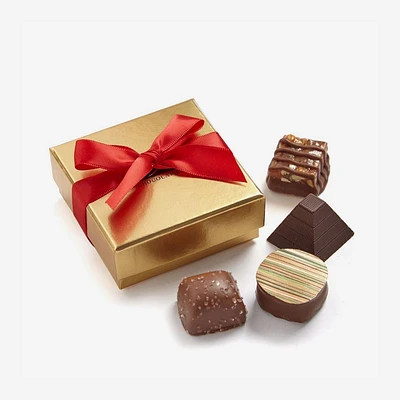 Assorted Chocolate Gold Favour, Ribbon