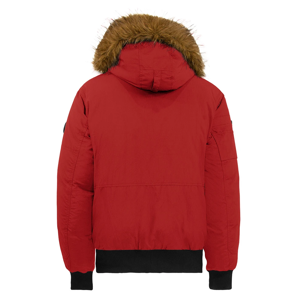 Red winter jacket NORTH WAVE for men