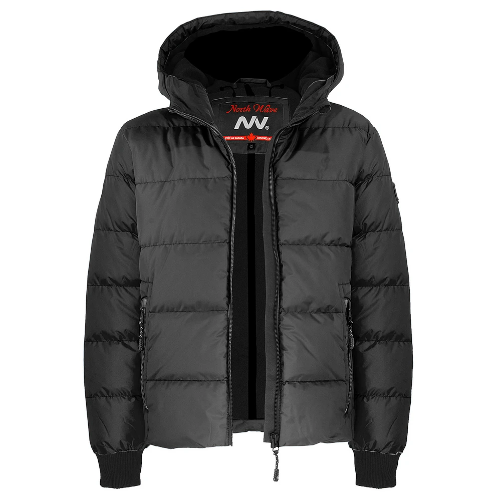 Black winter jacket NORTH WAVE for men