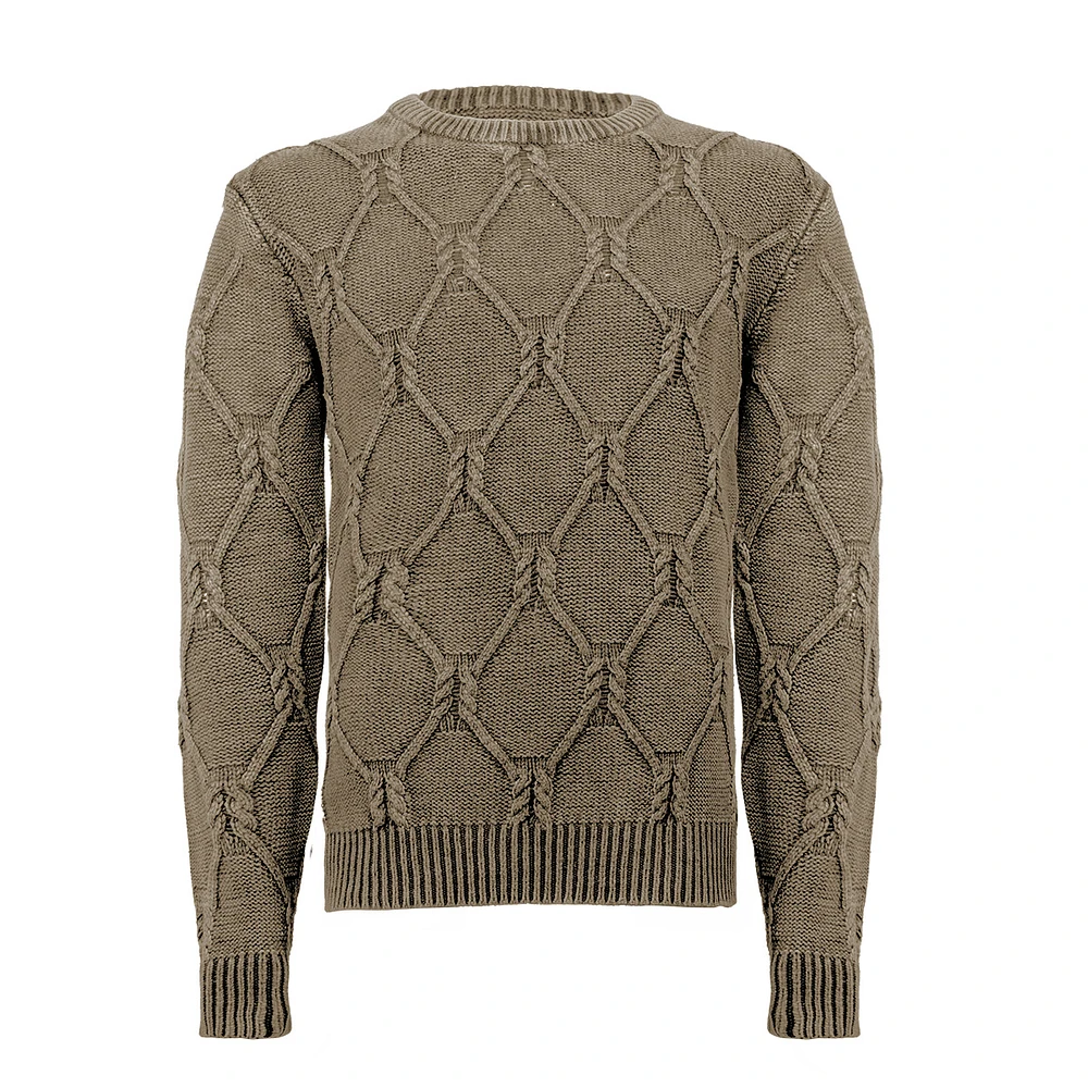 Guess Los Angeles brown sweater for men