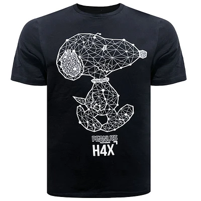 Black t-shirt H4X for men