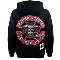 Black hoodie Ryder Supply for men