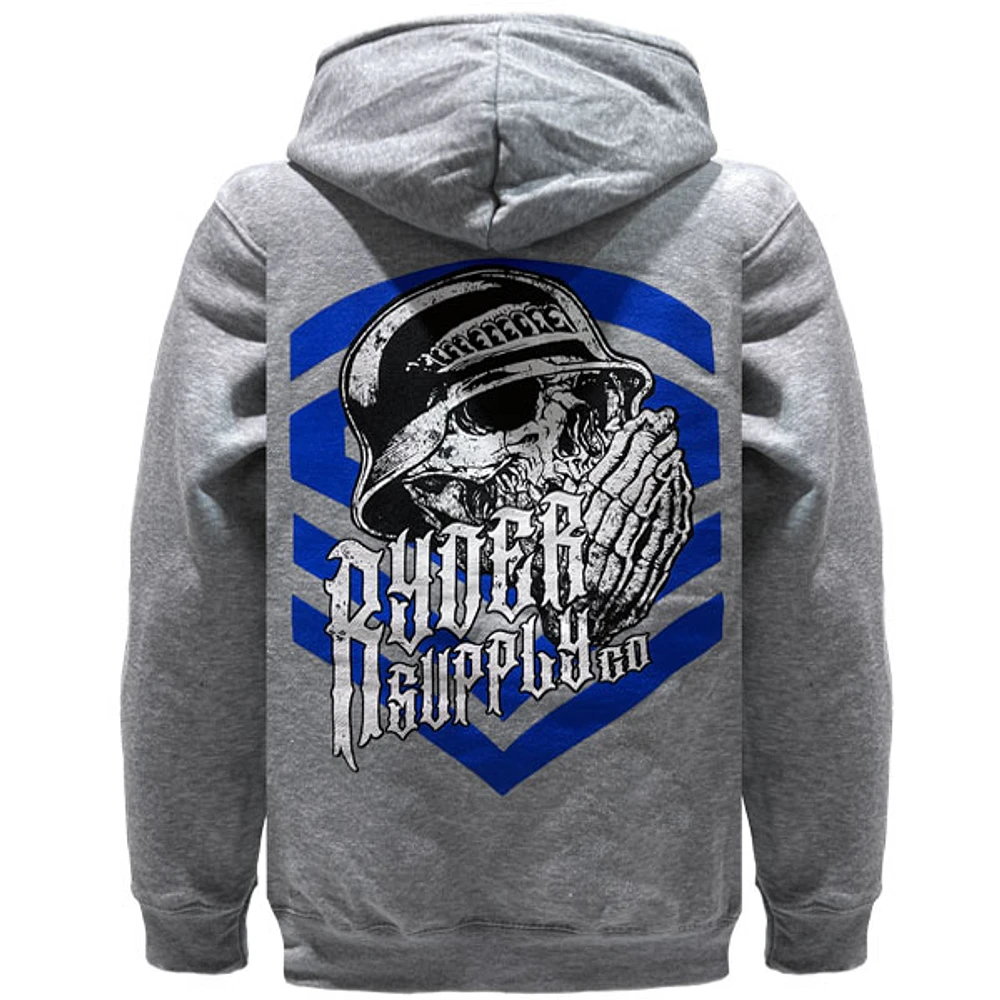 Grey hoodie Ryder Supply for men