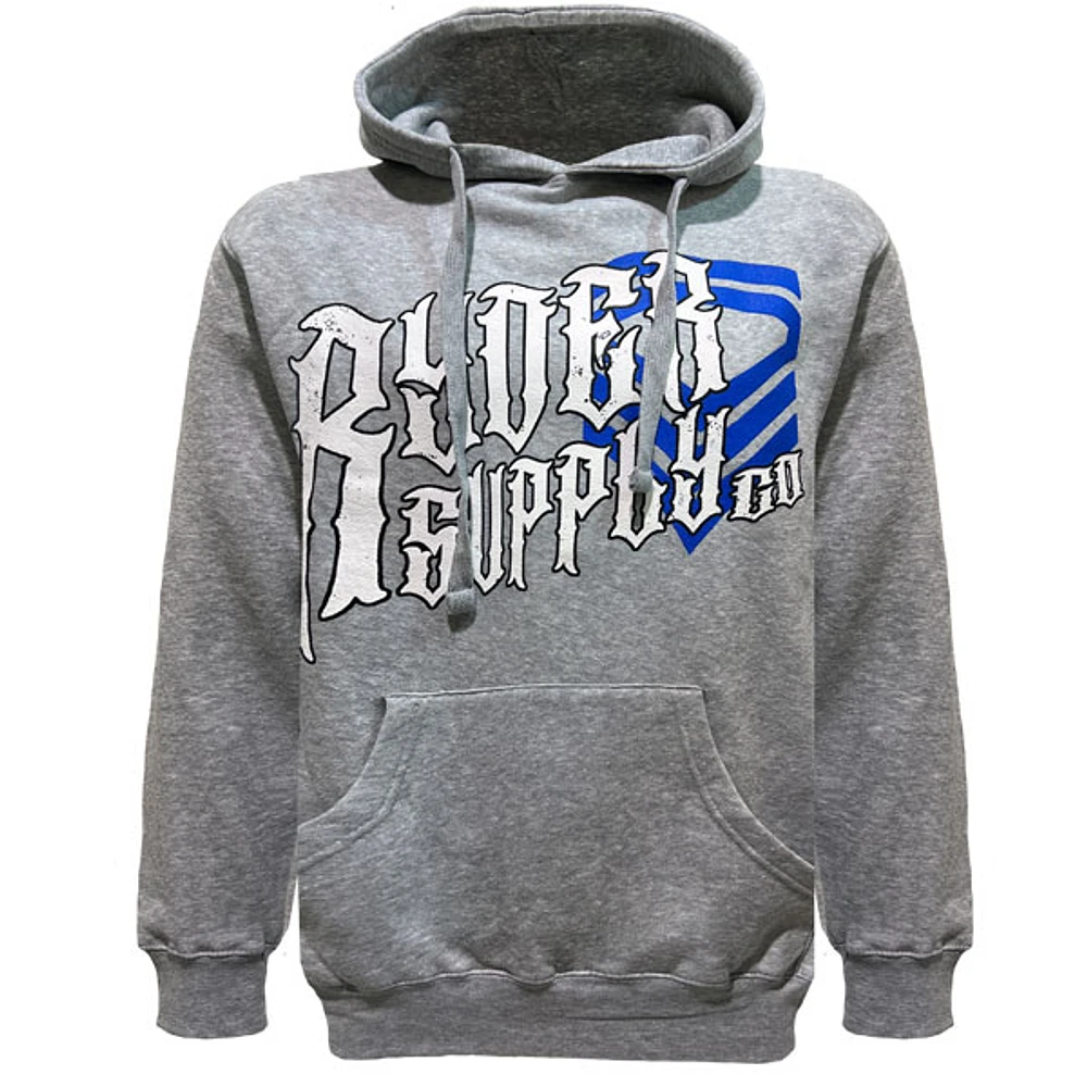 Grey hoodie Ryder Supply for men