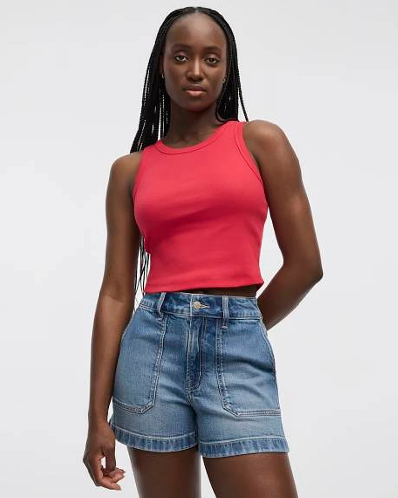 Short en denim