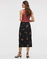 Wrap Midi Skirt