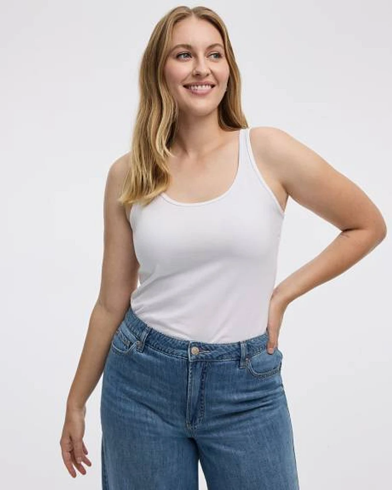 Scoop-Neck Tank Top