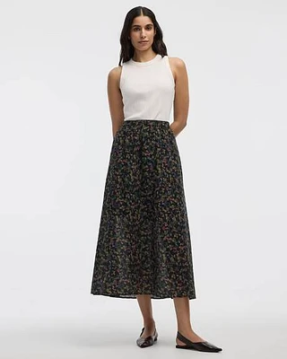Jupe maxi en silhouette A