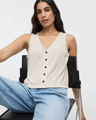 Débardeur en tricot