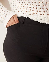 Straight-Leg High-Rise Pant