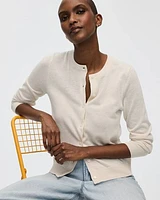 Crew Neck Cardigan