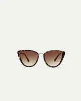 Tortoise Cat Eye Sunglasses