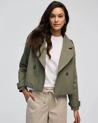 Manteau trench court