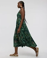 Sleeveless V-Neck Maxi Dress