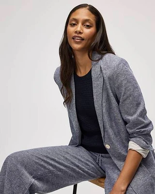 Linen Blend Blazer