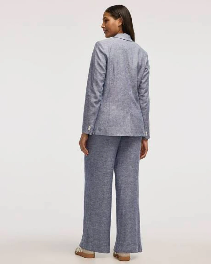 Linen Blend Blazer