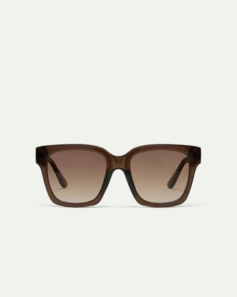 Brown Sunglasses with Square Frame