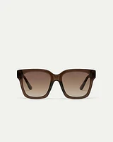 Brown Sunglasses with Square Frame