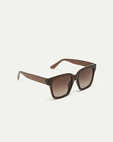 Brown Sunglasses with Square Frame