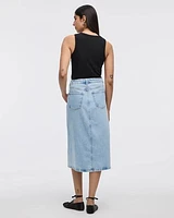 Midi Denim Skirt