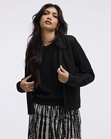 Long-Sleeve Fitted Bolero